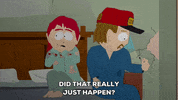 scared bebe stevens GIF by South Park 