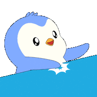 Happy Give It To Me Sticker by Pudgy Penguins