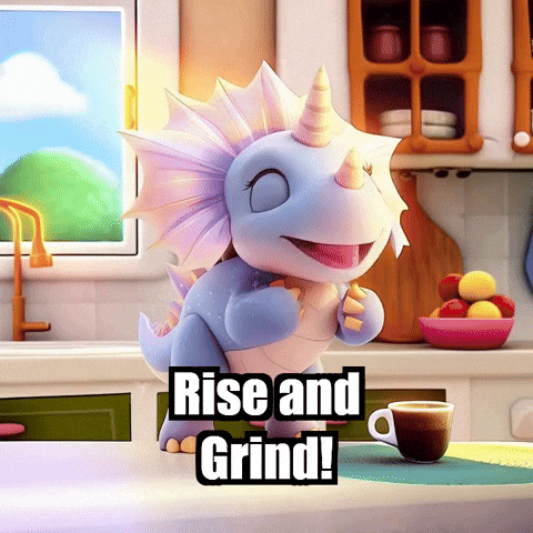 Coffee Morning GIF by Divineasaur