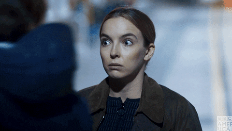 killing eve surprise GIF by BBC America