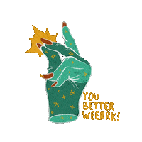 Illustration Werk Sticker