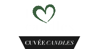 Candle Love Sticker by CUVÉE CANDLES