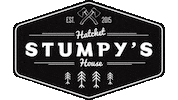 Axe Throwing Sticker by Stumpy's Hatchet House