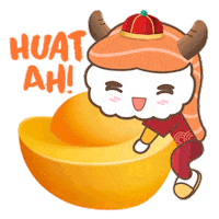 Chinese Ox Sticker by RE&S