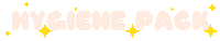 Hygiene Sticker by Tenue De Attire