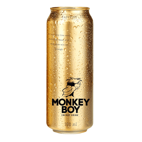 Monkeyboyenergy giphyupload summer thirsty energydrink Sticker