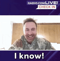 Check In I Know GIF by Audacy