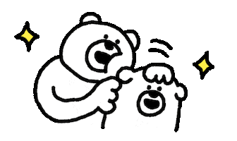 Good Boy Bear Sticker by takadabear