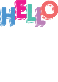 stephlo_design hello friday weekend pastel Sticker