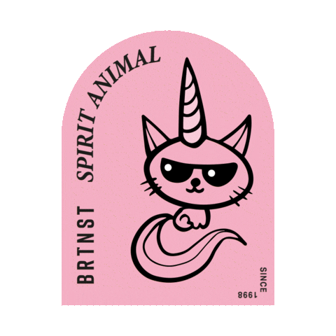 Angry Cat Sticker by Brightnest