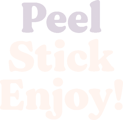 Enjoy Stick Sticker by The Patch Brand