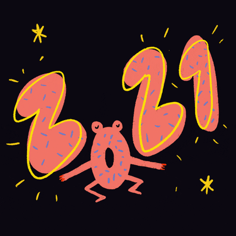 Happy New Year GIF by curly_mads