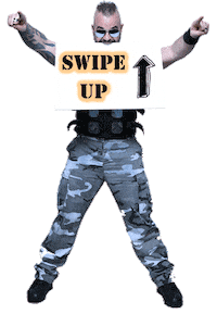joakim broden sabaton swipe up Sticker by Sabaton