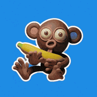Hungry Monkey GIF