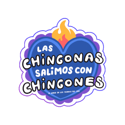 Chingona Rominasacre Sticker by Sensibles y Chingonas