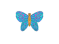 Butterfly Gradient Sticker