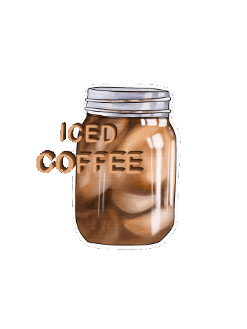abbeyrenae giphyupload coffee iced coffee ice coffee Sticker