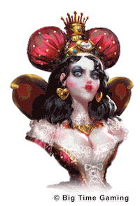 Alice In Wonderland Queen Sticker by Big Time Gaming