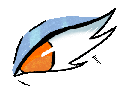 eoly_jpeg giphyupload eye moving iris Sticker