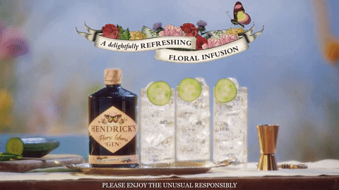 Flowers Bar GIF by HENDRICK'S GIN