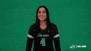 Volleyball Cheering GIF by GreenWave