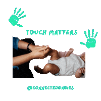 Nurture Babymassage Sticker by Connected Babies
