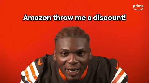 Amazon Discount GIF by NFL On Prime Video