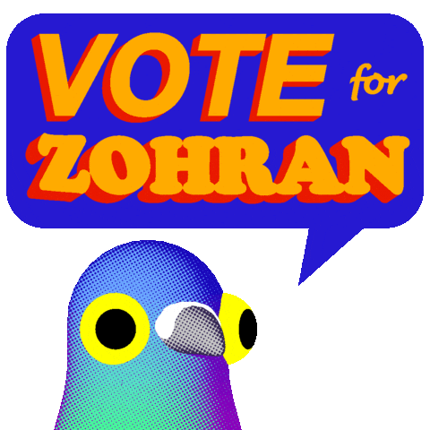 New York City Bird Sticker by abj.world