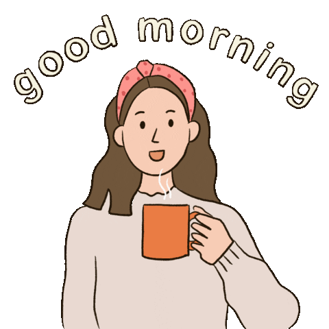 Good Morning Cheers Sticker by HelloAdamsFamily