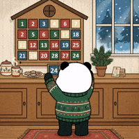 Merry Christmas Happy Holidays GIF by Kanpai Pandas