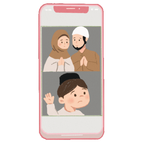 Pink Ramadan Sticker by Byoote Official