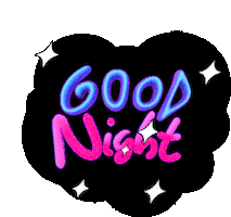 Night Sleep Sticker by Baruch Geuze