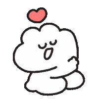 I Love You Hearts Sticker by おめがちゃん