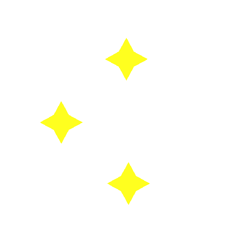 Star Sparkling Sticker by Church of the Highlands
