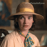 Happy Lily James GIF by Amazon Prime Video