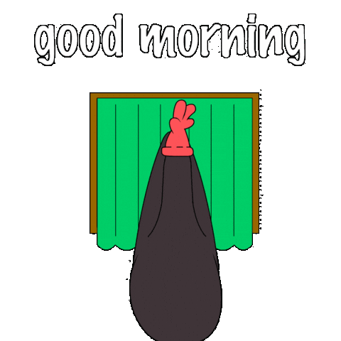 Good Morning Sticker by Feathers