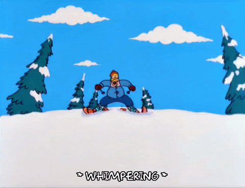 scared homer simpson GIF