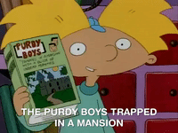 hey arnold nick splat GIF