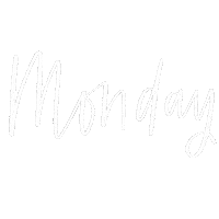 Days Of The Week Monday Sticker