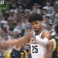 Go Green GIF by Michigan State Athletics
