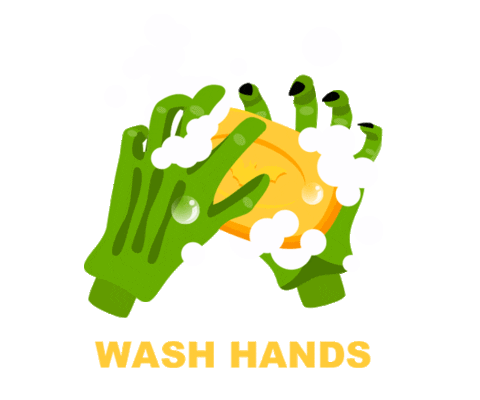 Wash Hands Halloween Sticker by The City of Calgary