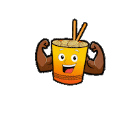 Noodles Sticker by proteinsmartnoodles