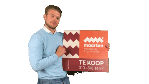 maartenmakelaardijrdam giphyupload te koop maartenmakelaardij maartenrdamjesper Sticker
