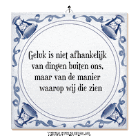 Moment Spreuk Sticker by Tegelspreuken.nl