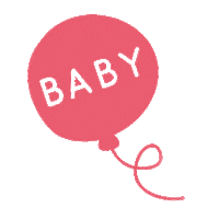 Baby Balloon Sticker by Tiniloo