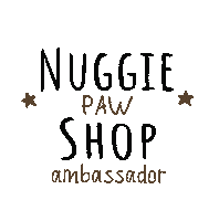 nuggiepawshopcorp dog rainbow dogs paw Sticker
