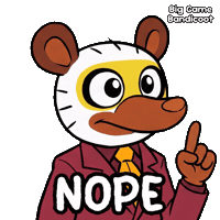 Big Game No Sticker by VeeFriends