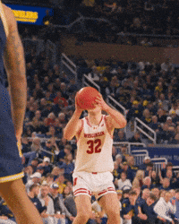 3Pt GIF by Wisconsin Badgers