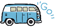 Travel Go Sticker by Wonderwans