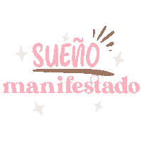 Sueños Manifestacion Sticker